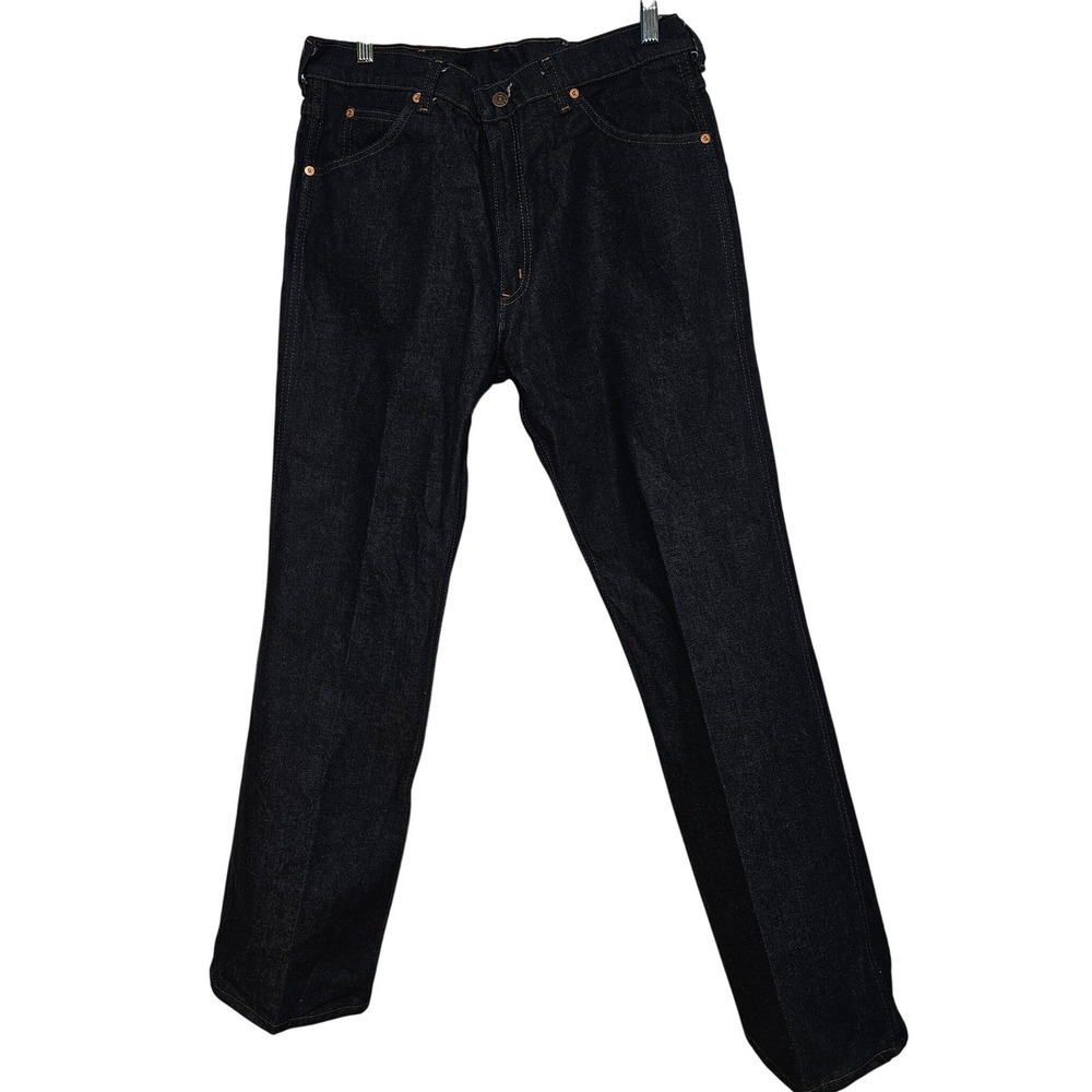 Vintage Roebucks Mens Indigo Denim Western Jeans USA Made 36x32 Lot 5012-4